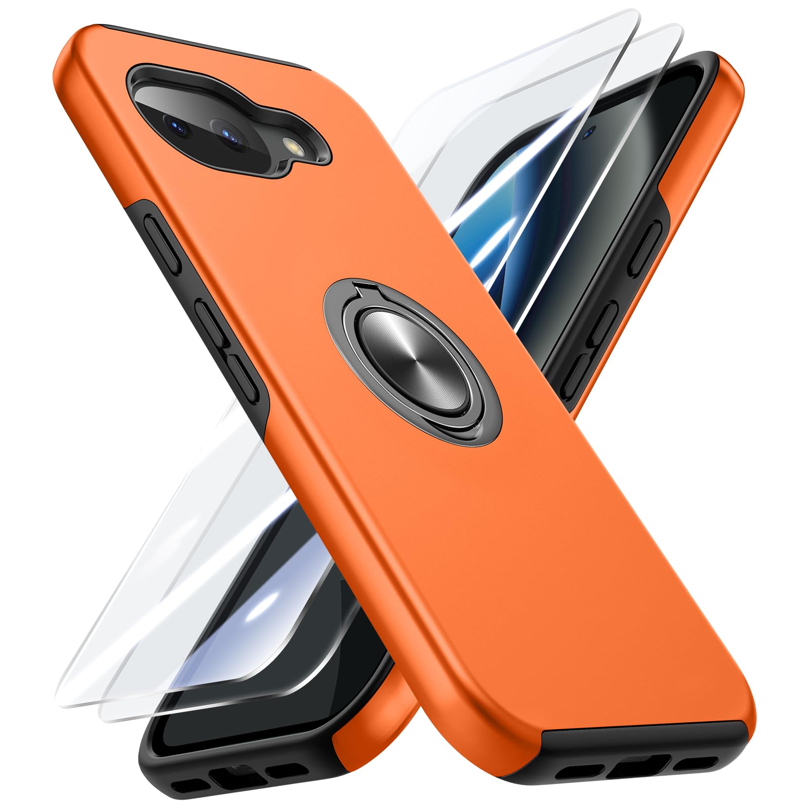 Coque Google Pixel 10A robuste orange Doeshine éliminant les risques de casse au quotidien - 8