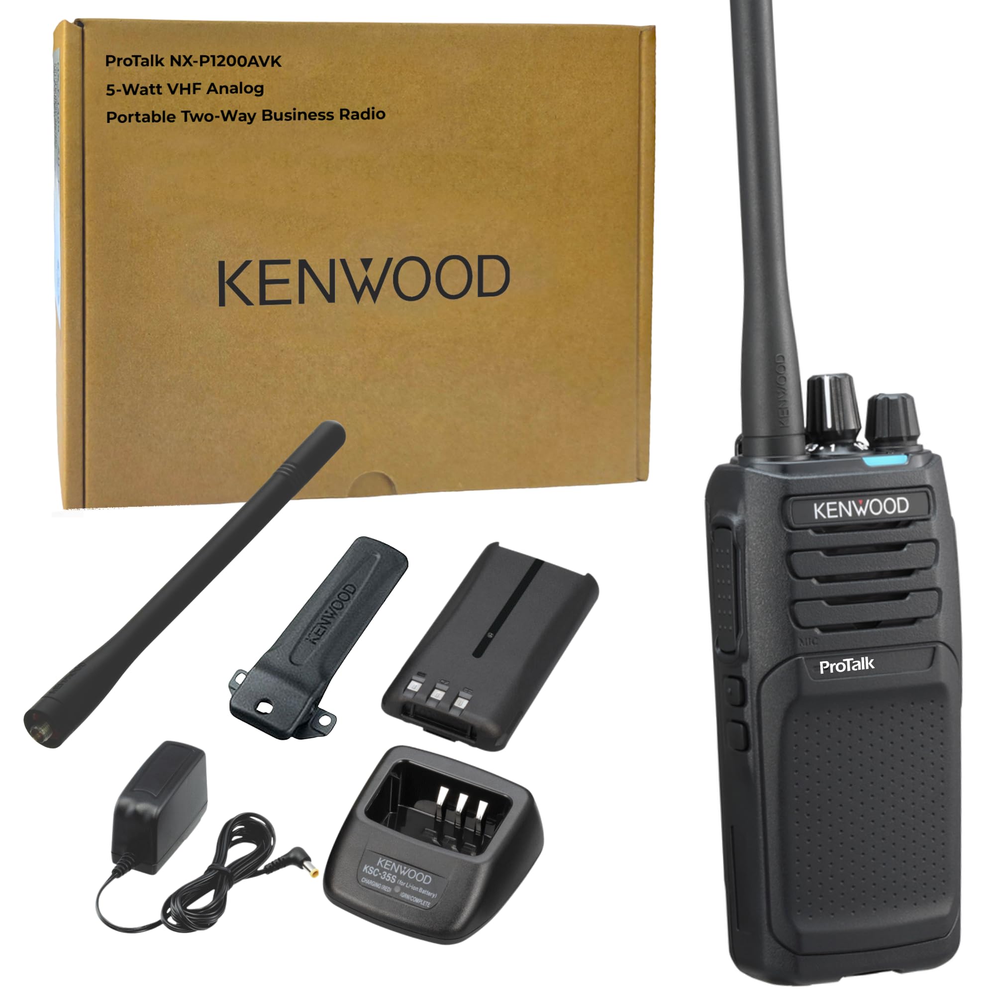 Amazon.com: KENWOOD ProTalk NX-P1200AVK Two-Way Business Radio