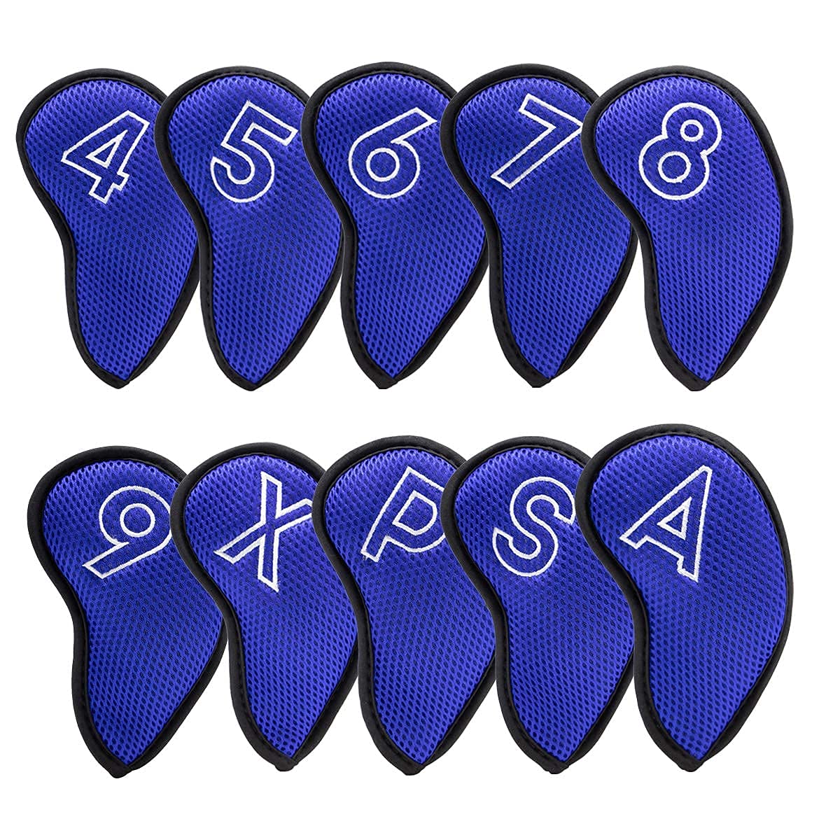 barudan golfLightweight Golf Club Covers Headcovers Head Covers Club Protections 10Pcs/Pack - Meshy and Foam Made for Oversized Standard Size Small Size - Indoor and Outdoor Golf Gears