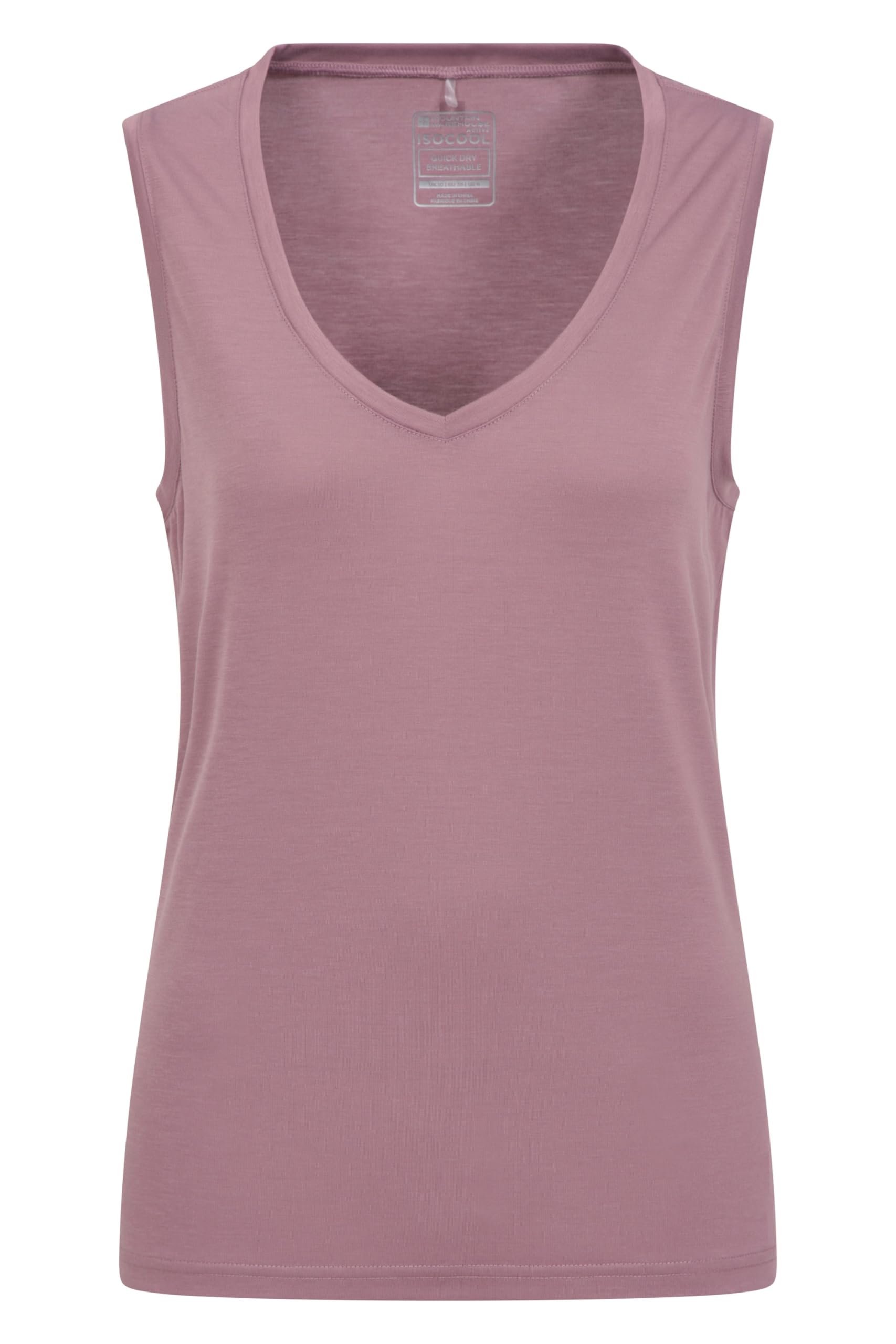 Mountain Warehouse Quick Dry Womens V Neck Vest Dusky Purple Women's Size 14