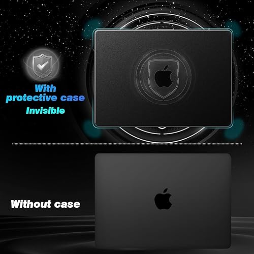 Miniatura 7 de EooCoo Funda compatible con MacBook Air de 15 pulgadas 2026 2025-2023 Release M4 A3241 M3 A3114 M2 A2941 Pantalla de retina líquida, carcasa rígida