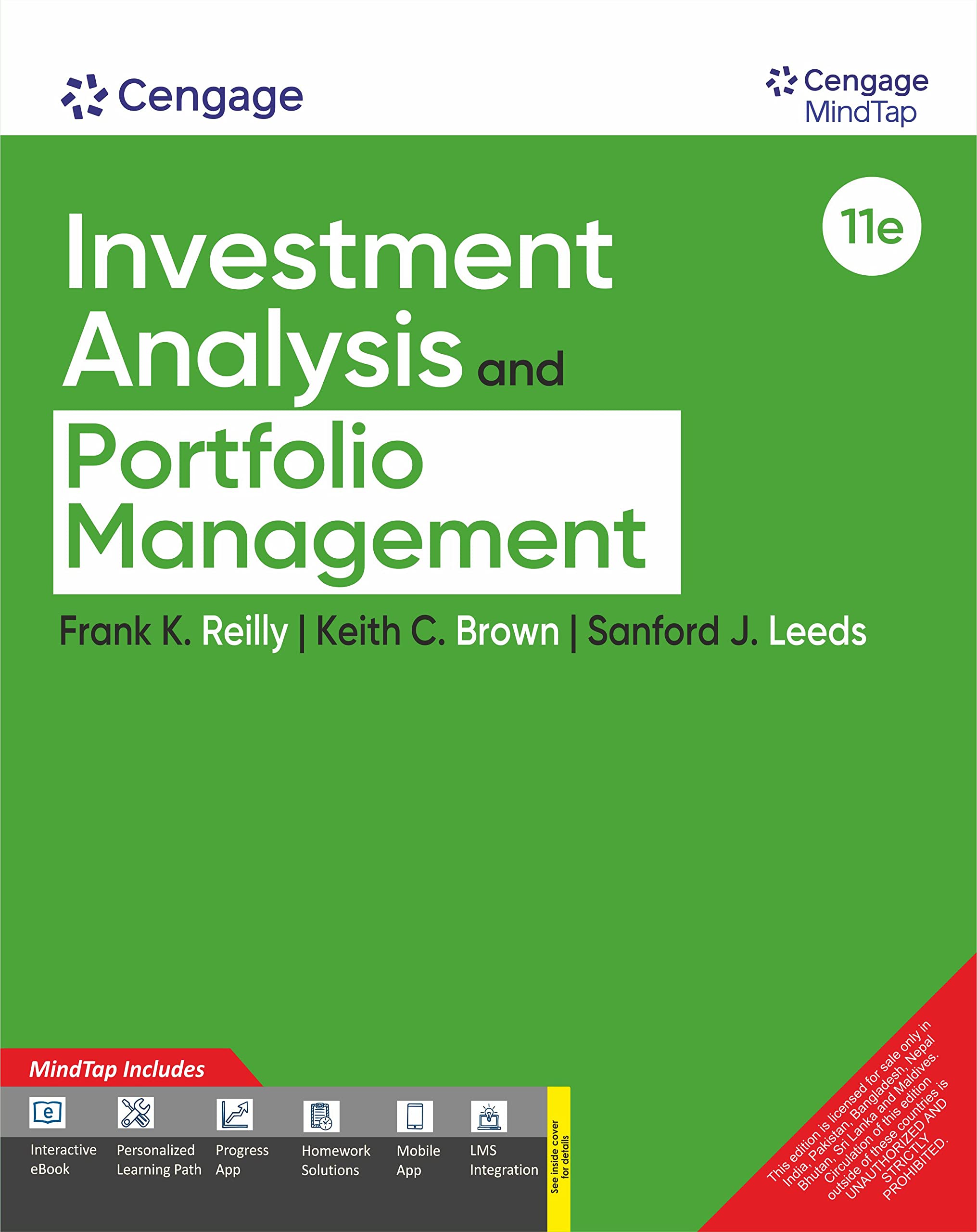 Buy Investment Analysis and Portfolio Management with MindTap