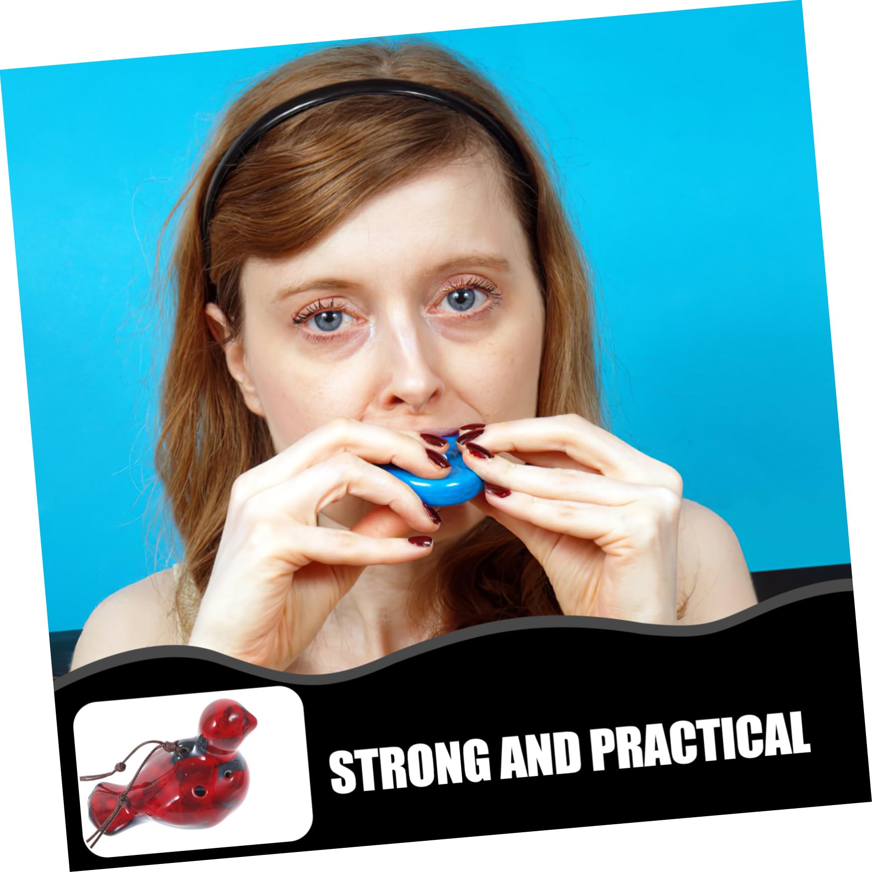 Toddmomy 6-hole for Boys and Girls Beginners Ceramic Music Instrument Small Portable Unique Combination