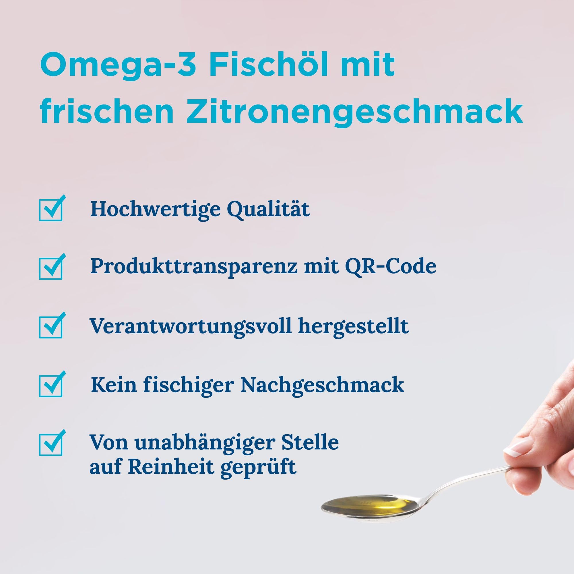 Nordic Naturals, Omega 3 flüssig, 473 ml, 1.560 mg Omega-3 je Dosis mit EPA und DHA, Omega 3 Öl mit Zitronengeschmack, glutenfrei, sojafrei, ohne Gentechnik