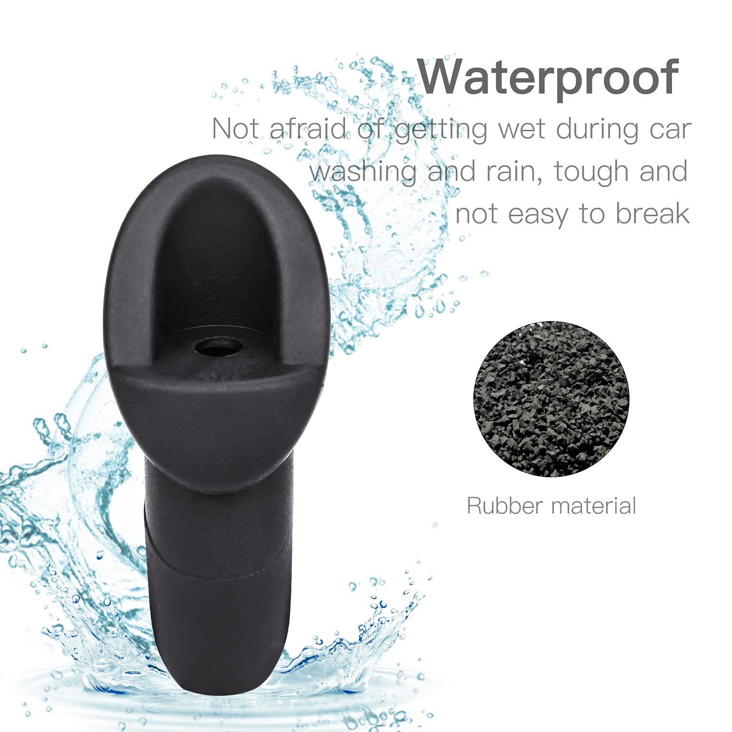 Antenna Ornament Grommet Base for Toyota Tundra 2007-2013 Genuine Accessory 86392-0C040 Manual Radio Antenna Mounted Base Bezel Replacement