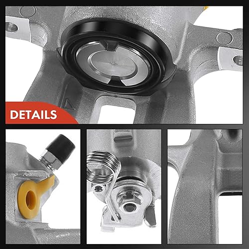 Miniatura 7 de A-Premium Conjunto de pinza de freno de disco sin soporte compatible con modelos Audi y Volkswagen seleccionados - TT 2006, TT Quattro 2000-2006,