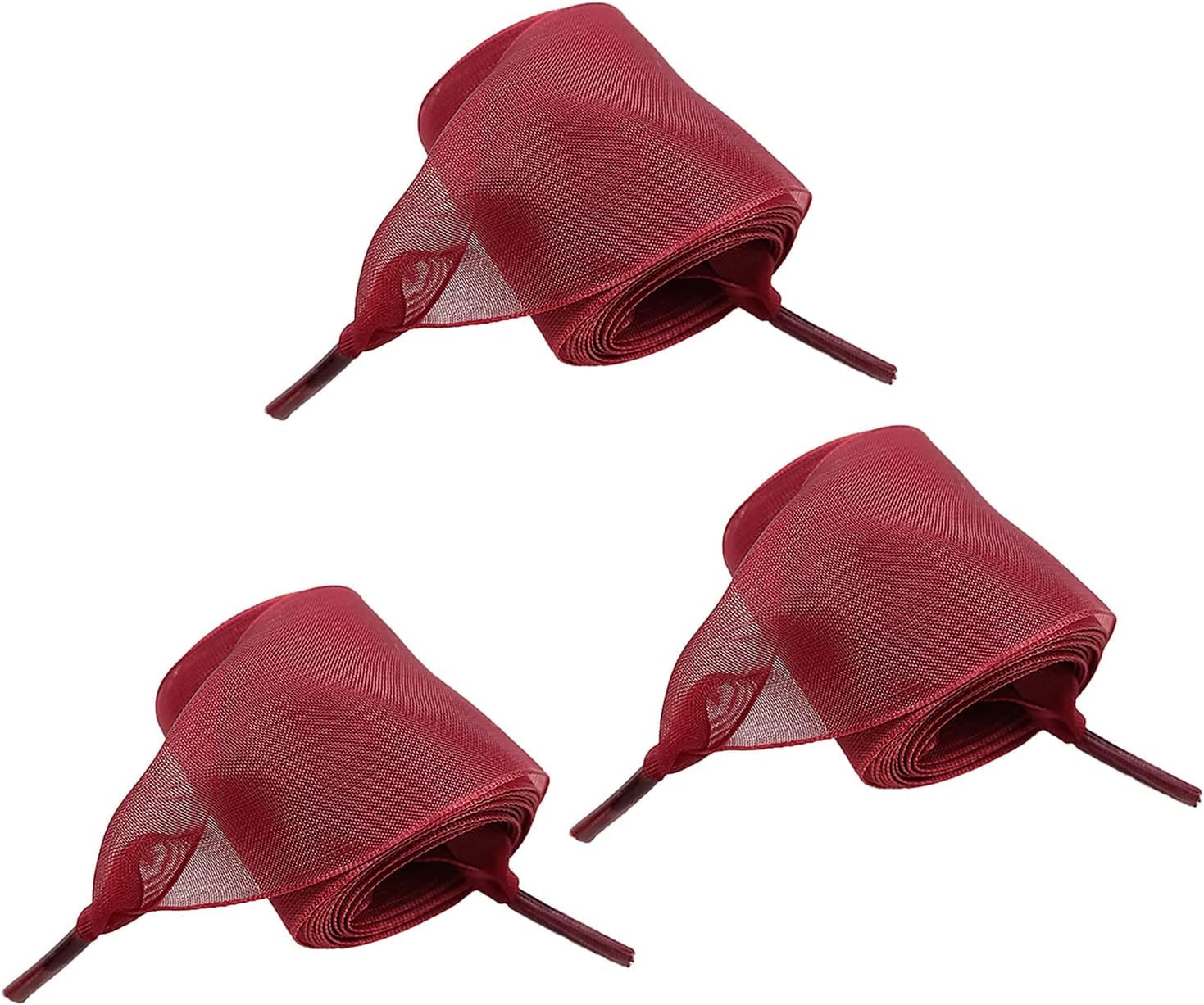 Cordones elásticos para zapatos, 4 cm, hilo de organza extra ancho, translúcido, plano, adecuado para zapatos blancos pequeños, zapatos casuales, zapatos de cuero, zapatos de lona, zapatos de