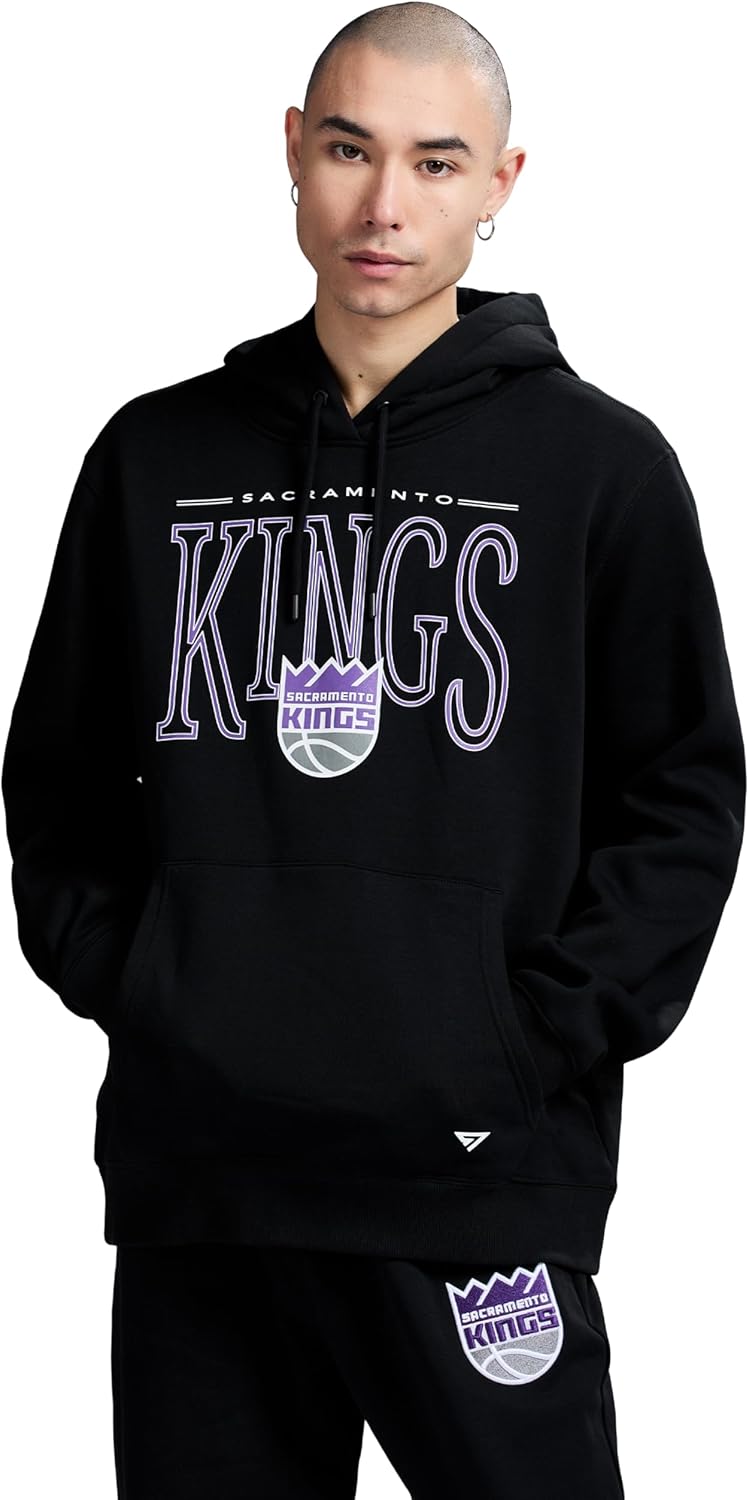 GAME 7 NBA mens Game 7 X Nba Officially Licensed Men's Long Sleeve Classic Pullover Hoodie Fleece Sweatshirt