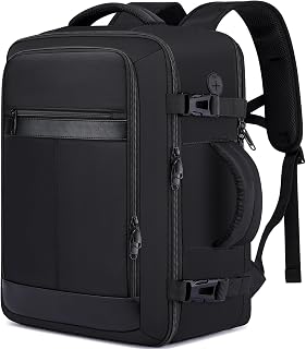 EZUOLA TSA Carry-On Backpack 25L, Laptop Compartment, Airline Approved