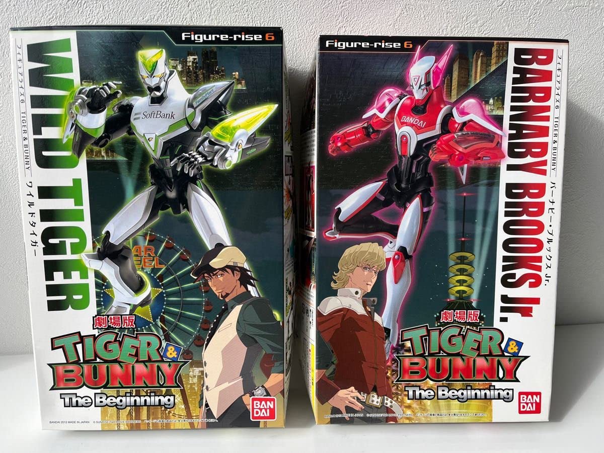 6点　TIGER&amp;BUNNY　アクスタ　アクキー　ワイルドタイガー　バーナビー TIGER & BUNNY 2 あなたの相棒アクリルスタンド」発売、ワイルド