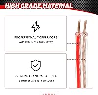 Vista 2 de RED WOLF Arnés de cables para altavoces de puerta de auto, conector de enchufe de reemplazo para vehículos Subaru, Mazda, Nissan, Volkswagen, Suzuki