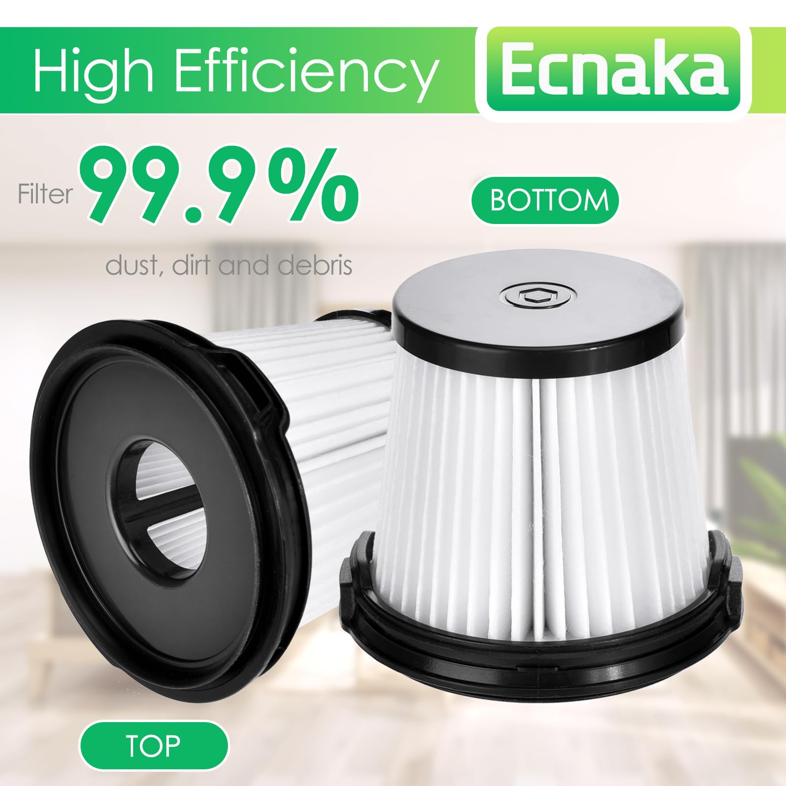 HEPA Filter Für Shark Staubsauger - 4-tlg. Filterset Für Detect Pro Modelle