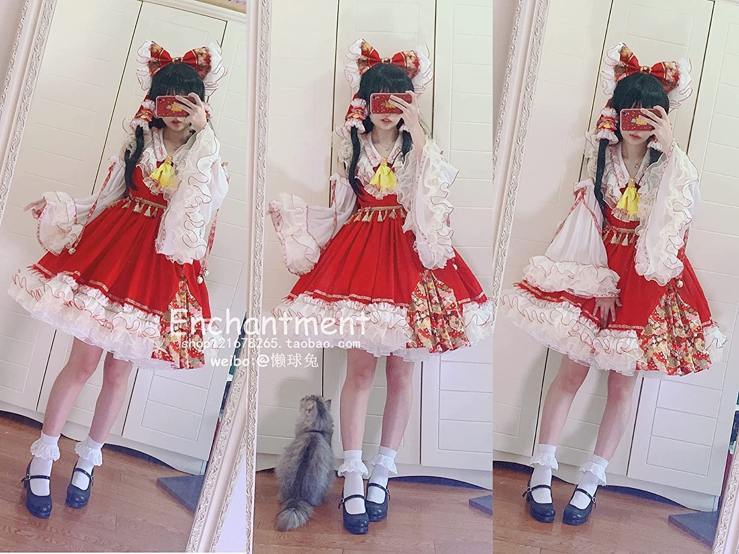 東方project 博麗霊夢 Enchantmen コスプレ衣装｜ホビー・楽器・アート