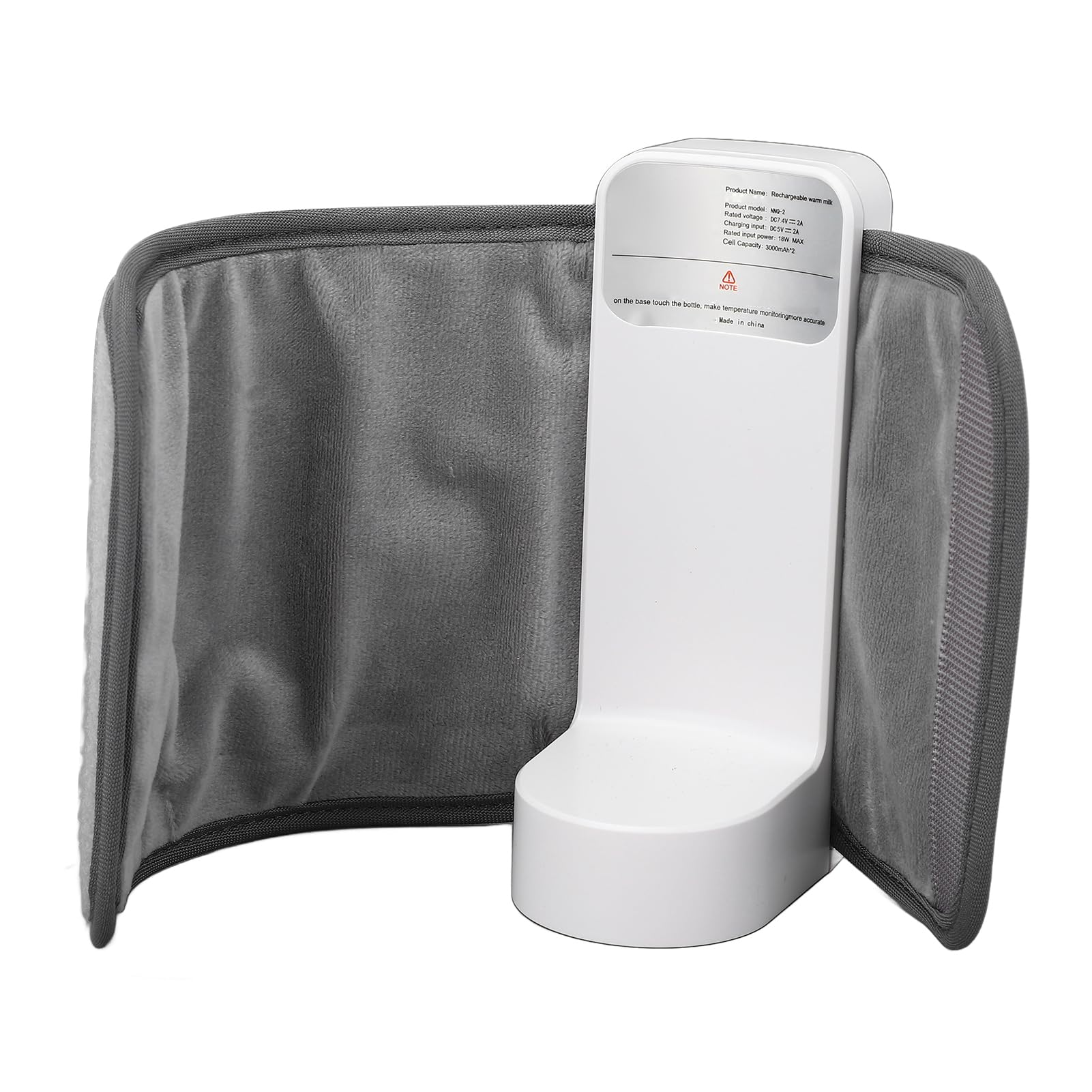 JAOCDOEN Bottle Warmer Sleeve Portable Bottle Warmer for Travel Portable Infant Milk Warmer Sleeve Constant Temperature 6000mah Battery Powered Electric Power Storage