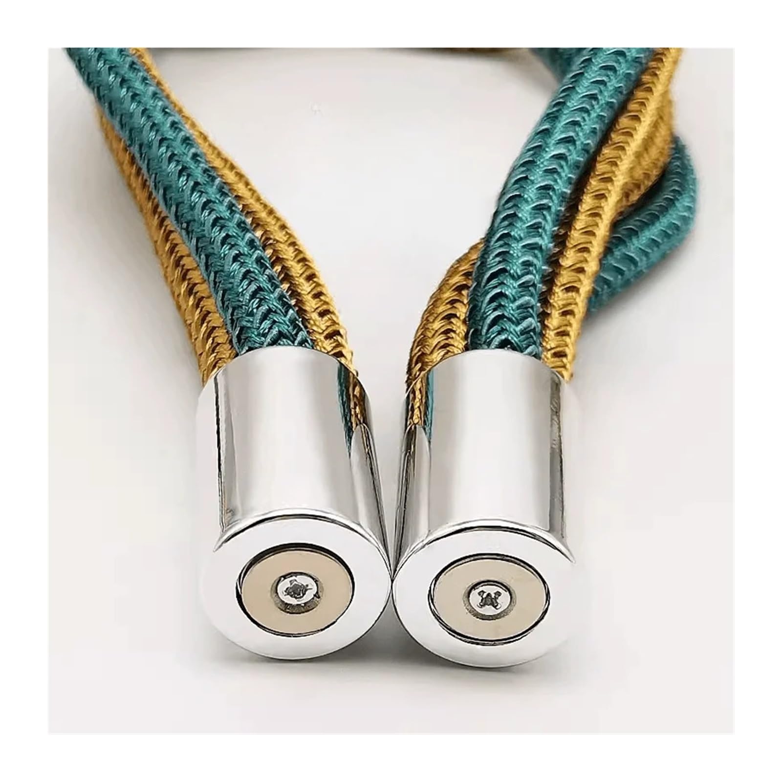 Embrasse pour Rideaux Embrasses de Rideaux légers avec Clip magnétique, adaptées à la décoration Maison du Salon et Chambre(Color 08)