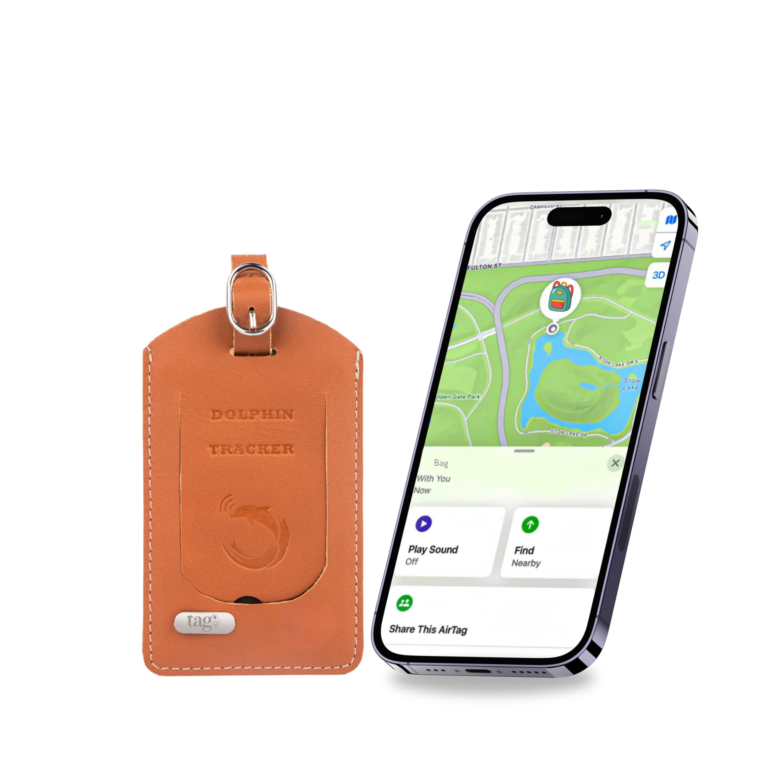 tag8 Dolphin Smart Bag Tracker Android, Mini Smart GPS Tracker Tag Bluetooth Tracking Tag, Key Finder, Item Finder Locator, Luggage Tracker for Suitcases-image-29