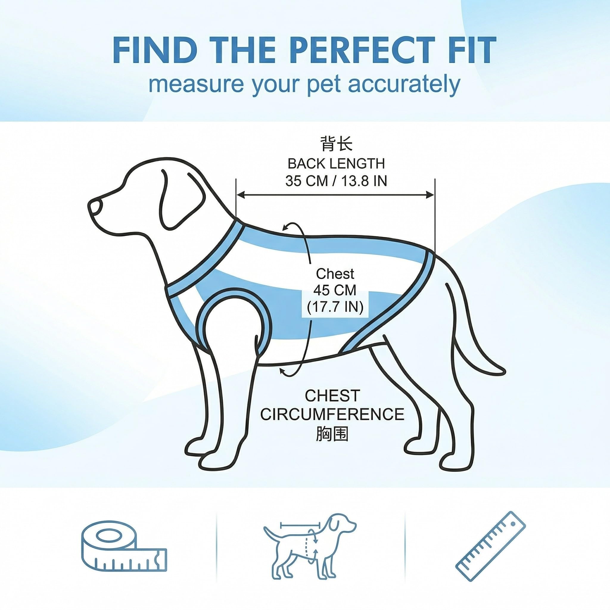 Canotta Cane Maglietta Per Cani Maglia Cani Maglietta Cani Magliette Per Cani Maglia Cane Maglietta Cane Felpa Per Cani Maglietta Per Gatto Maglietta Per Cani Tifosi (L, Bianco Blu)