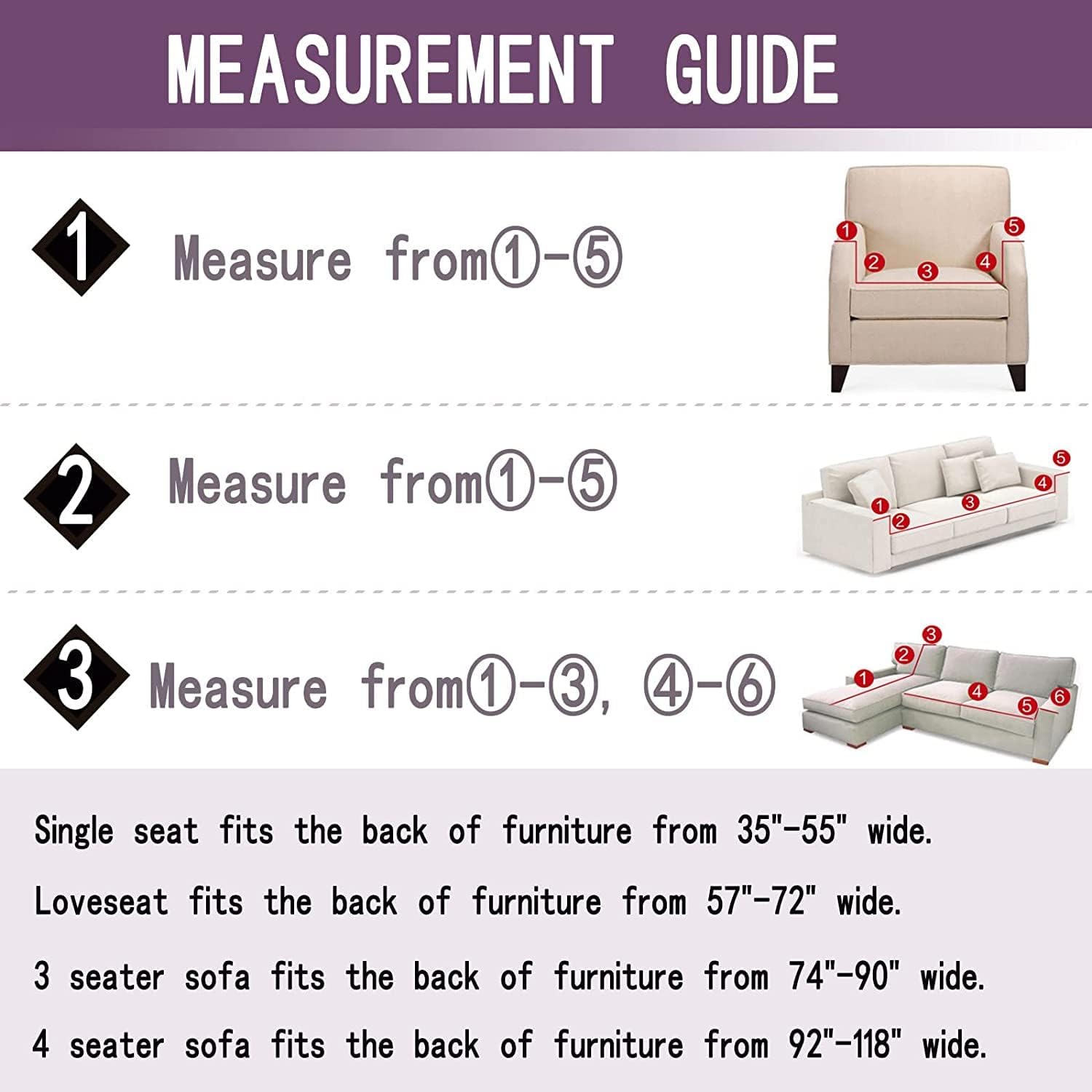 印刷 ソファーカバー ストレッチ家具 ソファカバー マルチカバー 1 234クッションソファとラブシート用1つの無料枕カバー付き -