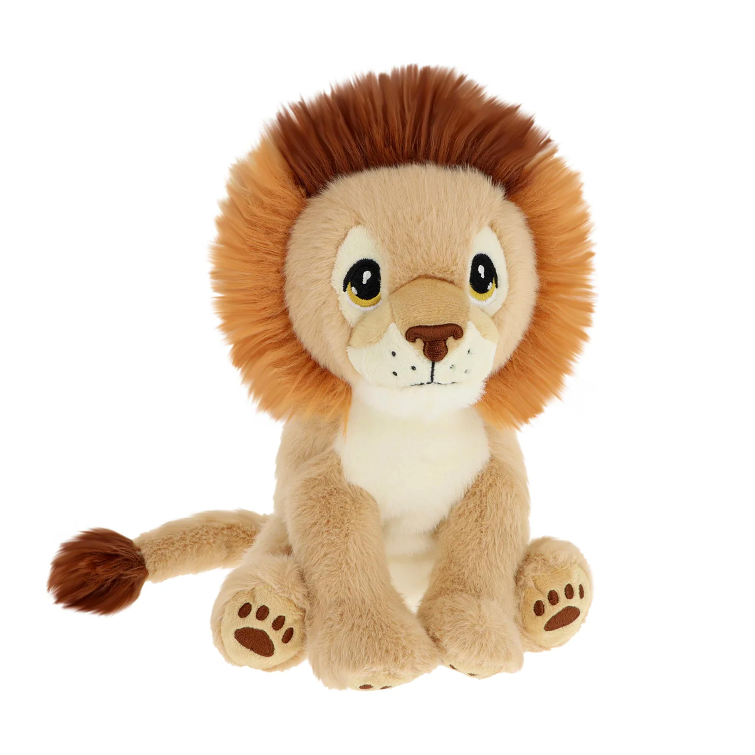Deluxe Paws Plush Cuddly Soft Eco Toys 100% Recycled (Lion) — image 1