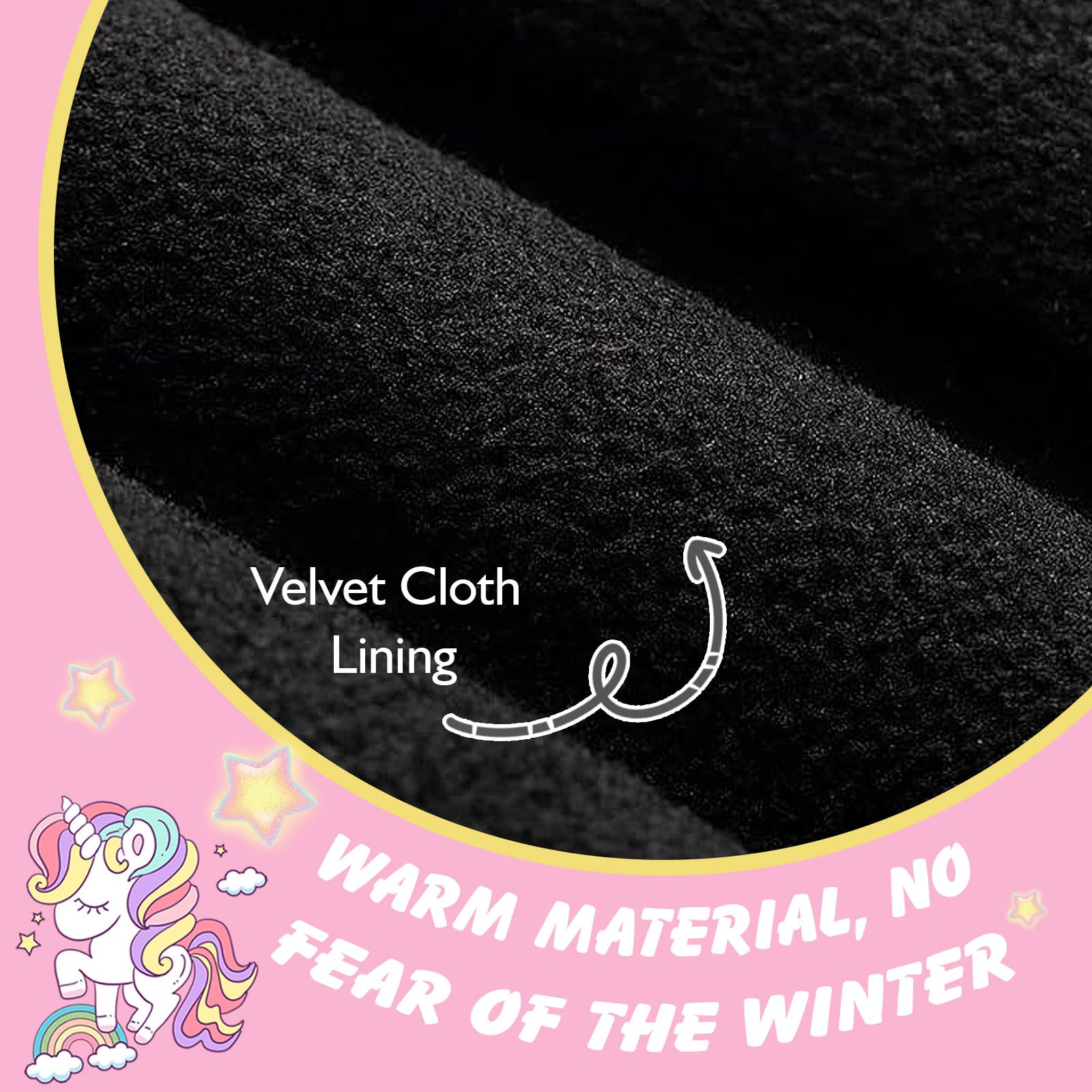 MoKo Guantes de Esquí para Niños, Guantes de Invierno Térmicos Niños Impermeables con Cremallera para Esquí Aire Libre Clima Frío, Guantes Esquí de Terciopelo Cálidos para Niños
