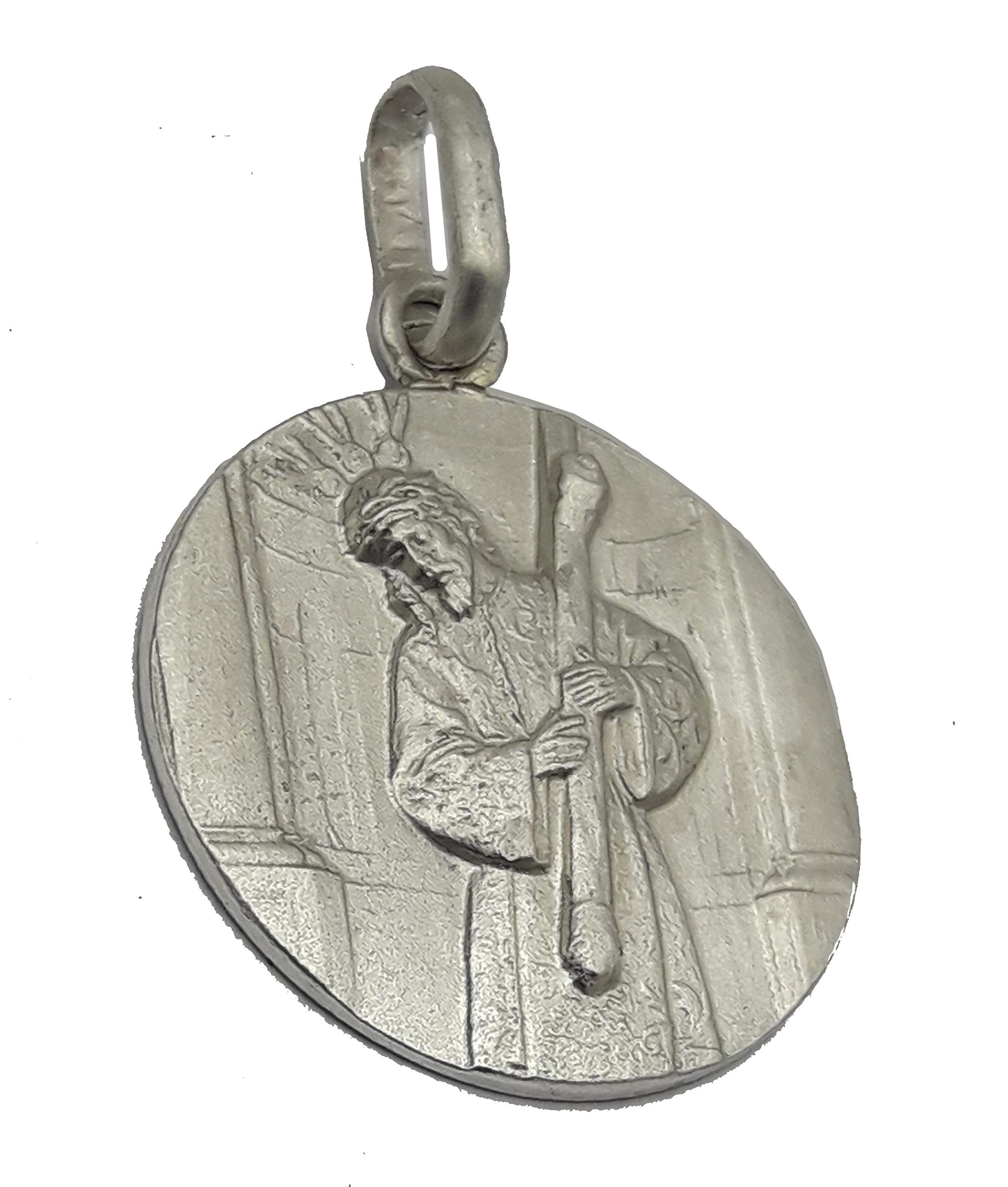 Cristo del gran Poder plata - Medalla de plata cristo - Nazareno medalla