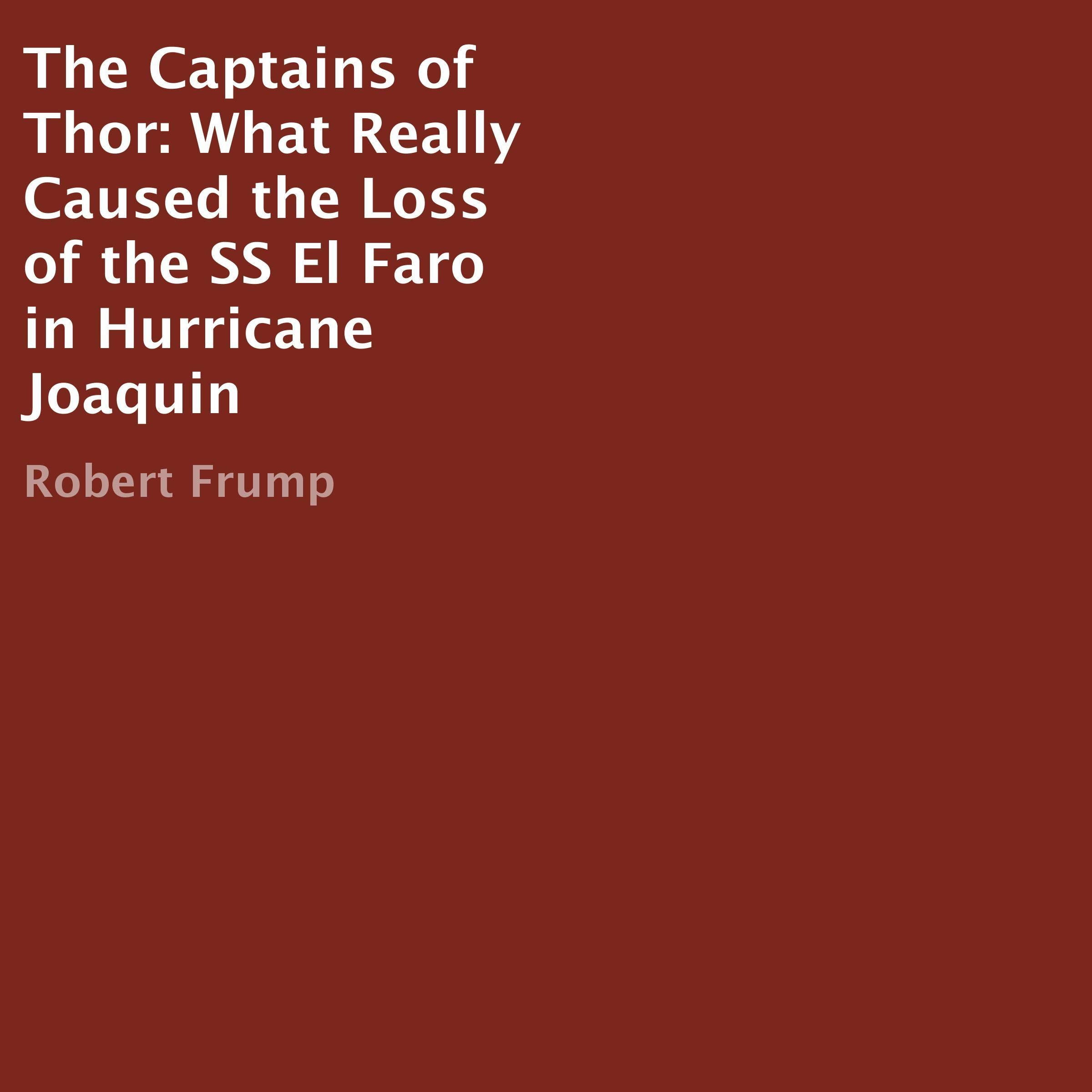 Cover art for The Captains of Thor