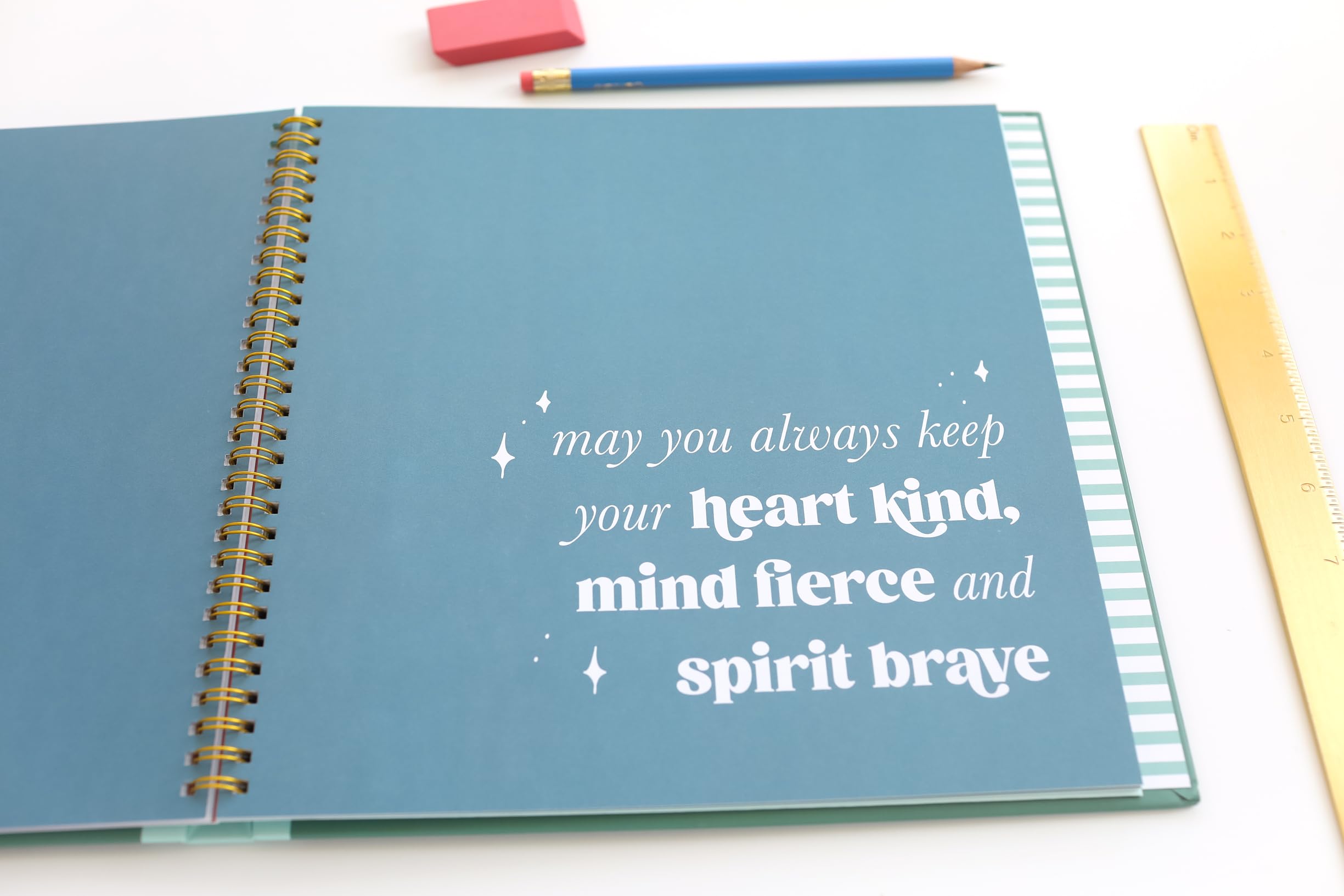 The School Memory Book: A Timeless School Years Memory Book for Preschool - 12th Grade Memories, Keepsakes and Cherished Moments (Storage Pocket Included) - Image 9