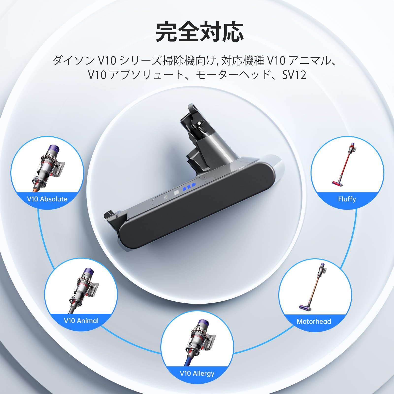 Amazon.co.jp: Morpilot 交換 ダイソン V10 バッテリー SV12