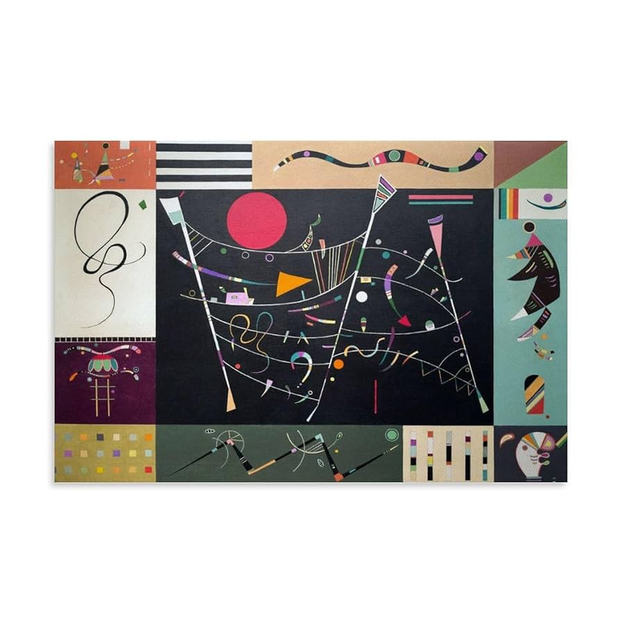 アートポスター バウスハウス カンディンスキー ハウス Amazon.co.jp: ROSSO GRAFICO ワシリー カンディンスキー