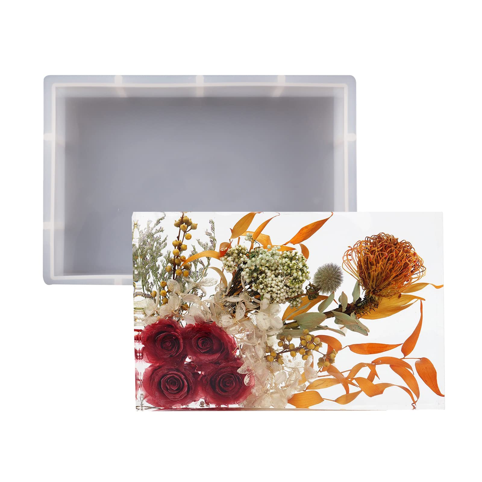 Moulle Silicone Resine Epoxy Coaster Moules En Silicone 6 Pcs