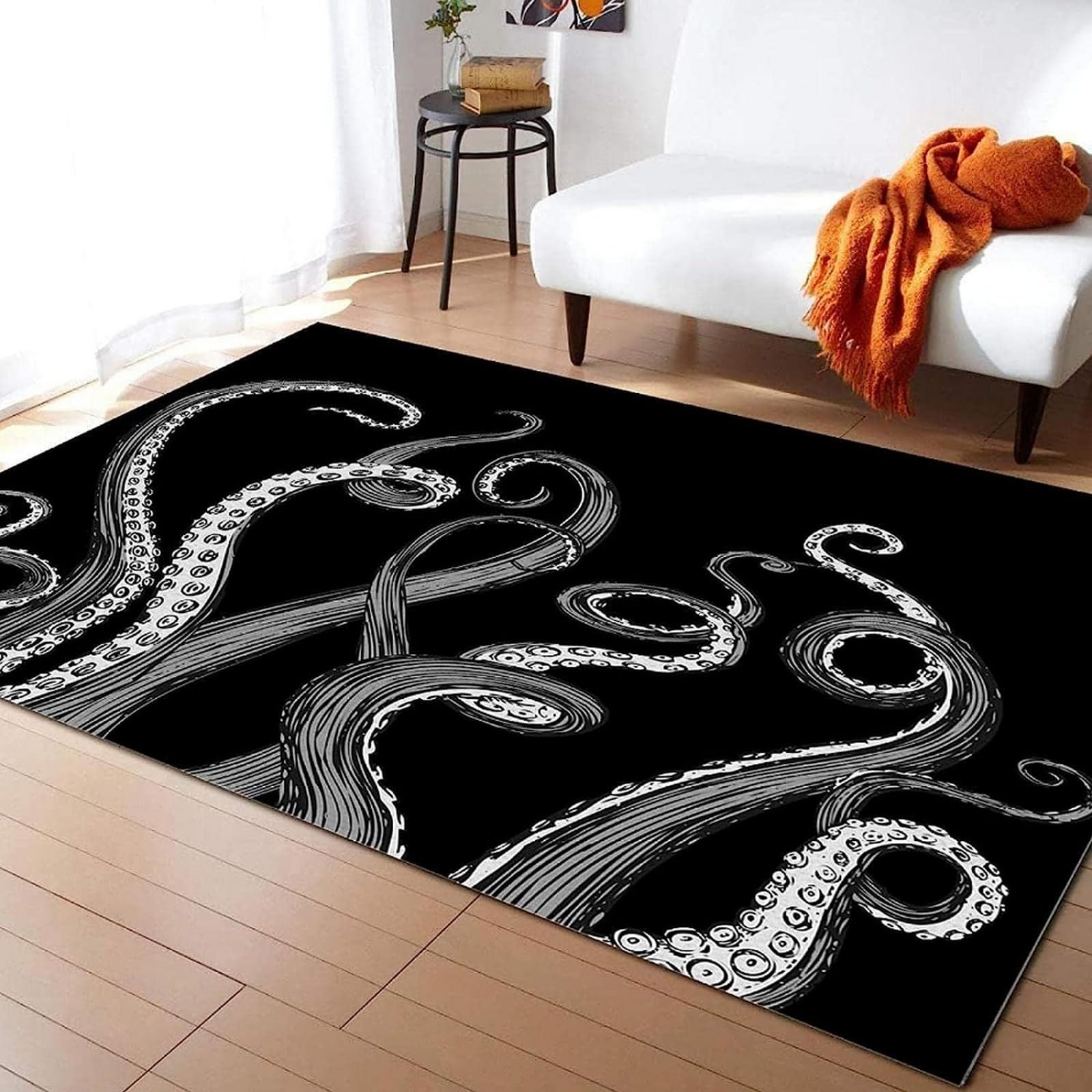 Tapis salon dessin animé 3D pour décorer la chambre des enfants