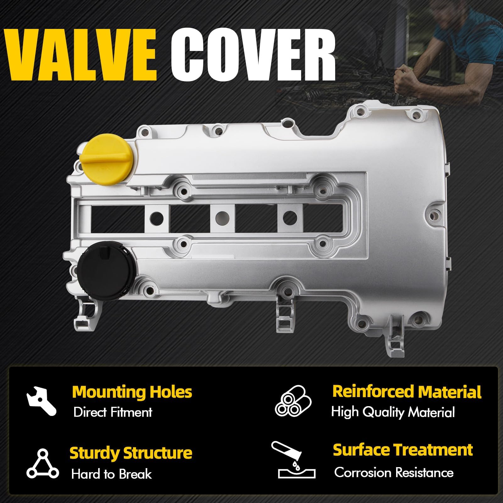 For Chevy Cruze Sonic Trax Buick Encore 1.4L Engine Timing Chain Oil Pump Cover