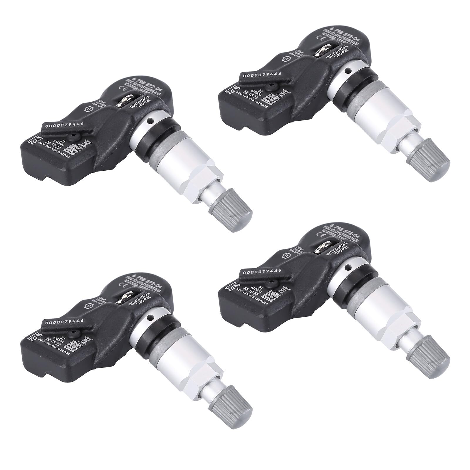 BYNYXI 4 x czujniki ciśnienia w oponach do F06 F07 F10 F11 F12 F13 X1 X3 X4 36106798872 TPMS czujnik RDKS czujnik ciśnienia w oponach system kontroli ciśnienia w oponach TPM196 TXS005 36106874830 366