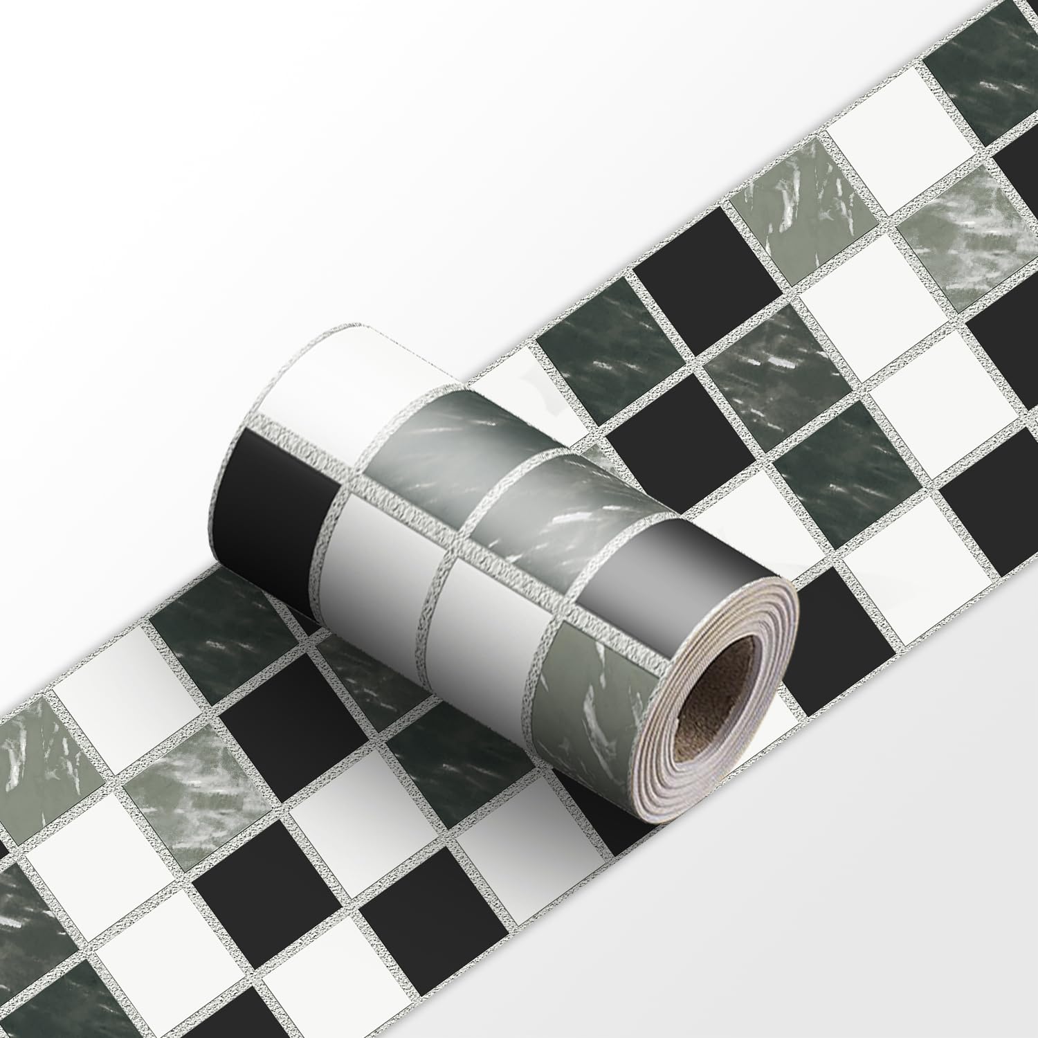 VisitRyl Wallpaper Border Self Adhesive Wall Tiles Decorative, Peel and Stick Wall Border Bathroom Stickers YX-274 20 * 240cm
