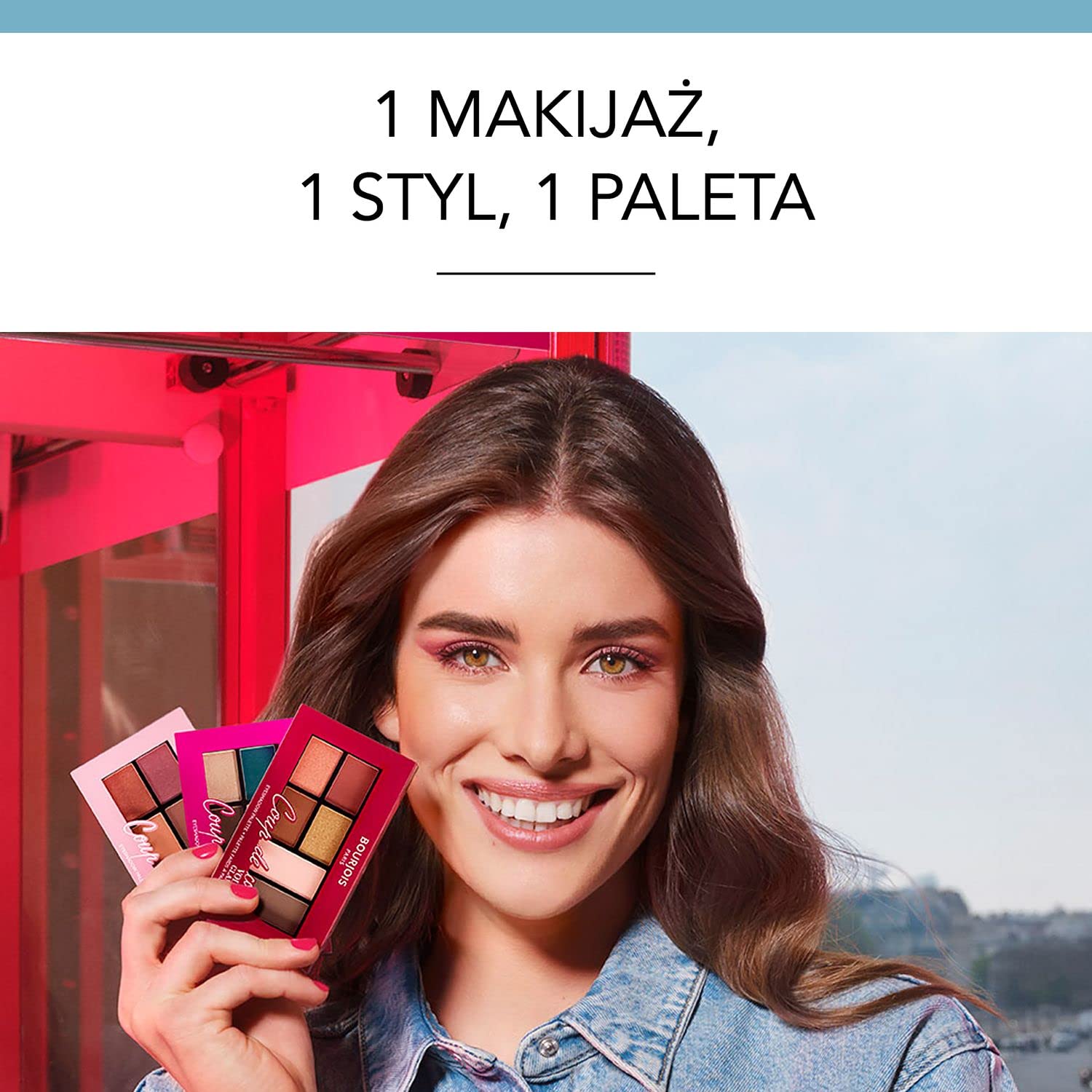 Bourjois Volume Glamour Paleta Cieni do Powiek, 001 Intense Look, 8,4 g