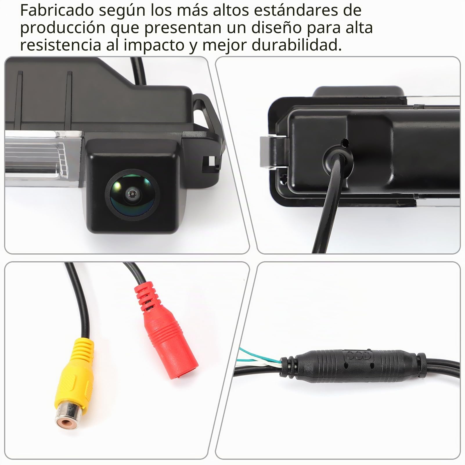 1080P Cámara de marcha atrás 170 grados gran angular ayuda de aparcamiento para Polo V 6R Golf 6 VI MK4 MK5 MK6 EOS resistente al agua