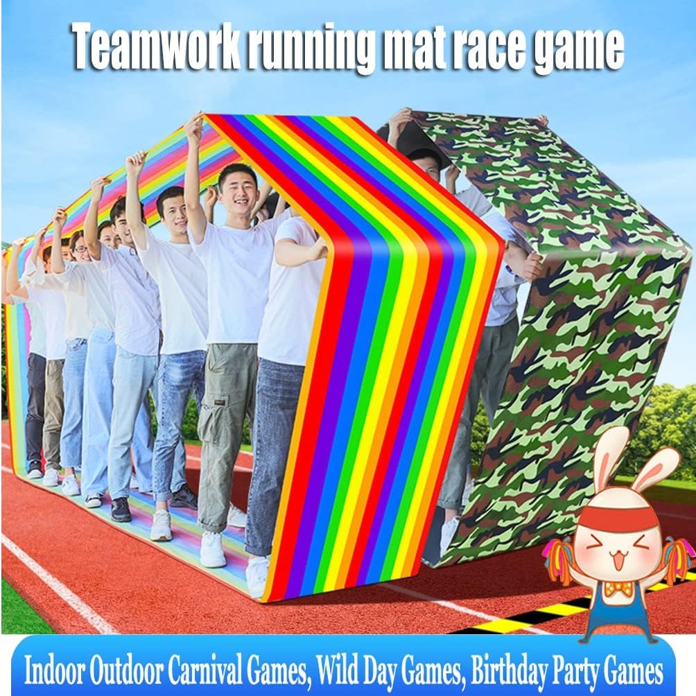 スポーツゲーム 1 PCSチームワークゲームプレイングランマット、屋内屋外マルチプレイヤーゲーム、幼稚園保育園会社クラブグループ活動 スポーツゲーム  1 PCSチームワークゲームプレイングランマット、屋内屋外マルチプレイヤーゲーム、幼稚園保育園会社クラブグループ ...