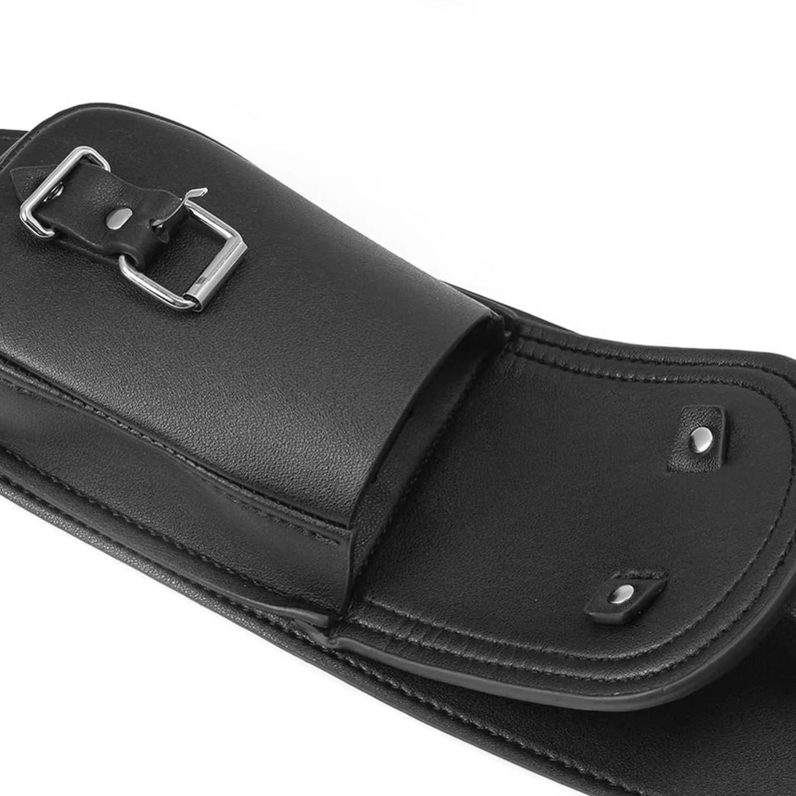 Borsa Portaoggetti Universale Per Serbatoio Carburante Motociclette Copertura Pannello Nero Installazione Semplice Accessori In PU Custodia Telefono Utensili Sacche Moto