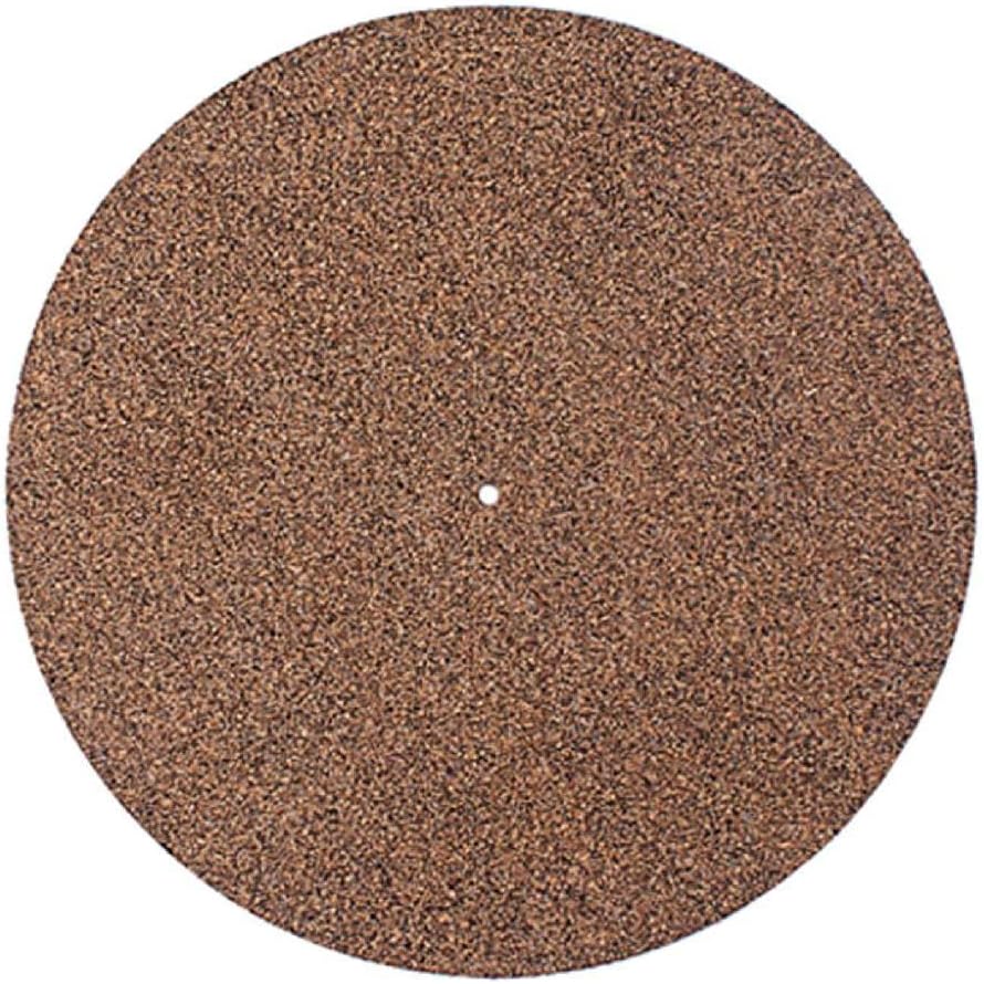 12 In Turntable Platter Mat Cork Turntable Slip Mat Non Slip Anti