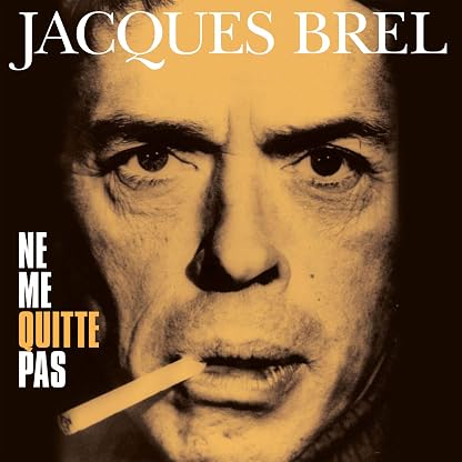 Ne Me Quitte Pas por Jacques Brel, capa do álbum