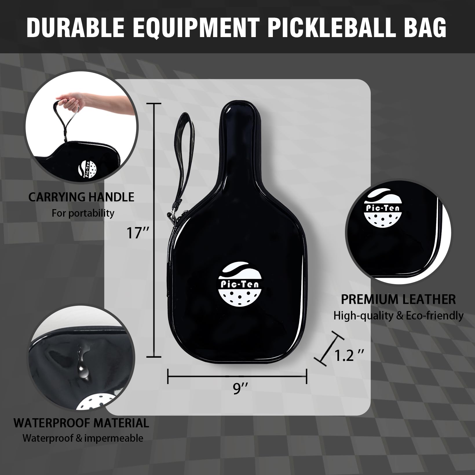 Amazon.co.jp: Pic-Ten ピックルボールパドル USA ピックルボール承認