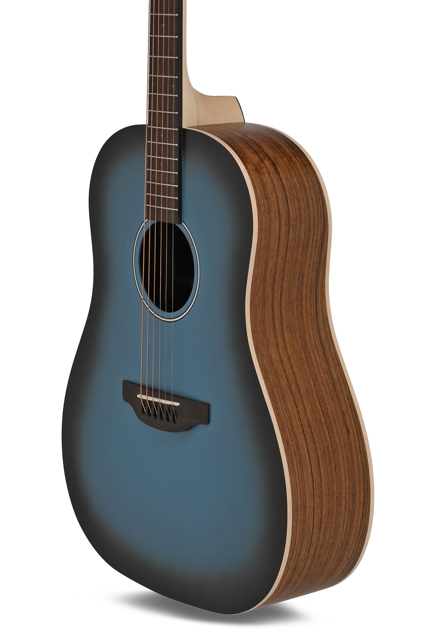 Applause Akustikgitarre - Jump Slope Shoulder D - Decke massive Fichte - Boden Ovangkol - Dusk till Dawn matt - AAS-69-DTD