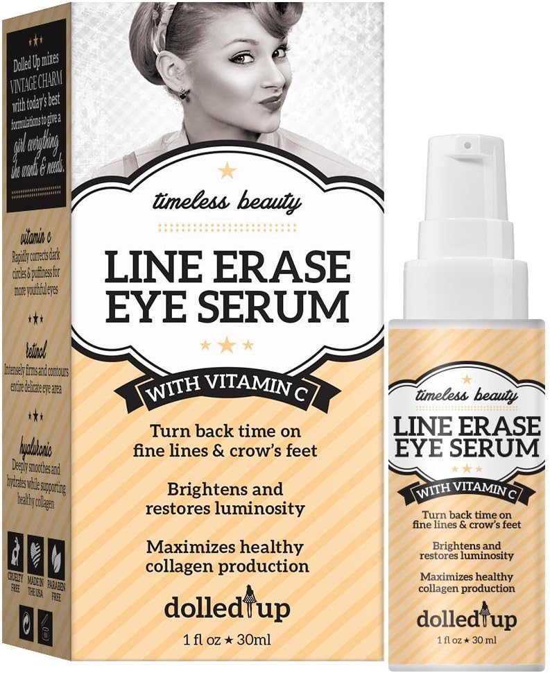 Dolled Up Vitamin C Line Erase Eye Serum