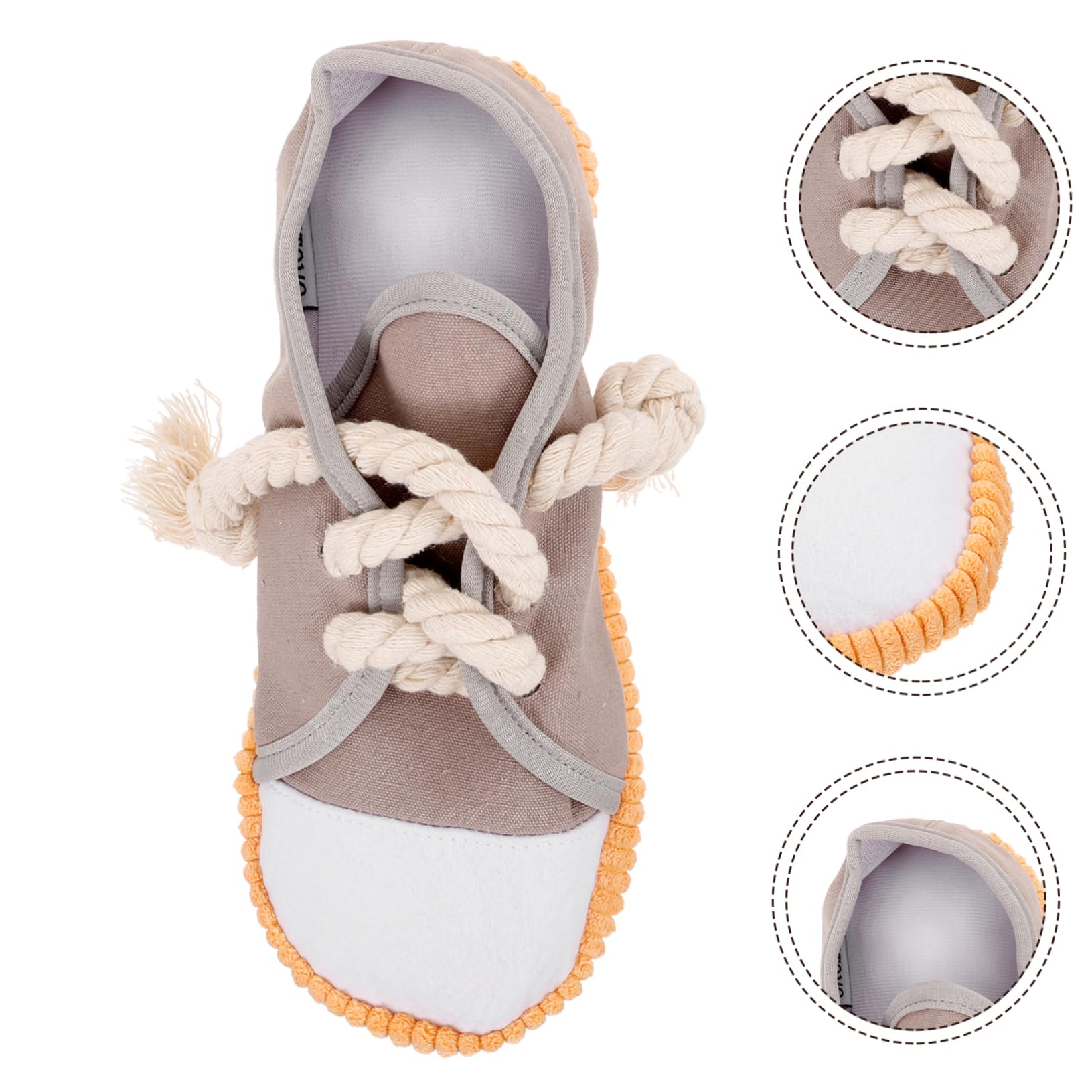 INOOMP Lot De 4 Jouets pour Chien Couineurs Et Froissés en Peluche Formes De Dessins Animés sans Danger pour Le Nettoyage des des Chiens