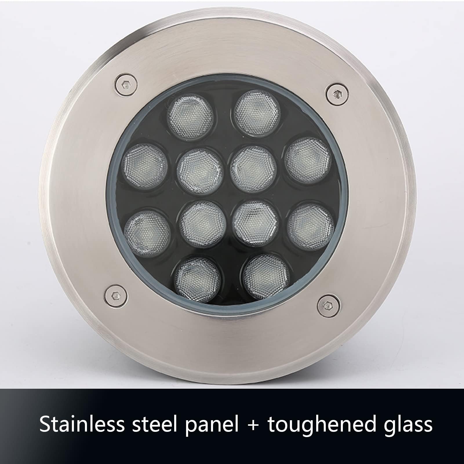 Faretti Per Piscina - LED Fontana Ad Anello Luce, Illuminazione Subacquea Per Piscina 85-265V, Faretto Per Paesaggio Subacqueo Sommergibile Impermeabile IP67, Per Piscina Con Fontana ( Color : Warm Wh