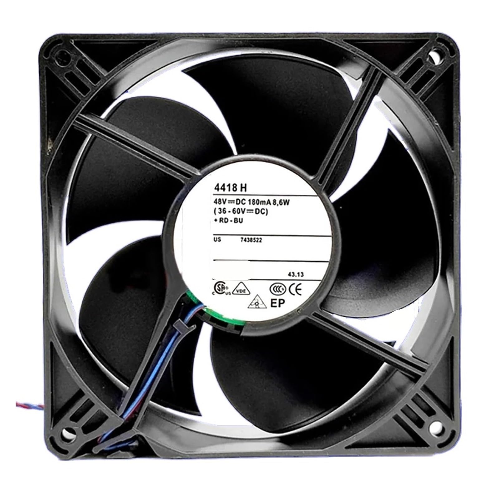 TSCFHGQI 4418H 4418H 48VDC 180MA 8.6W Cooling Fan 12038 120 * 120 * 38mm