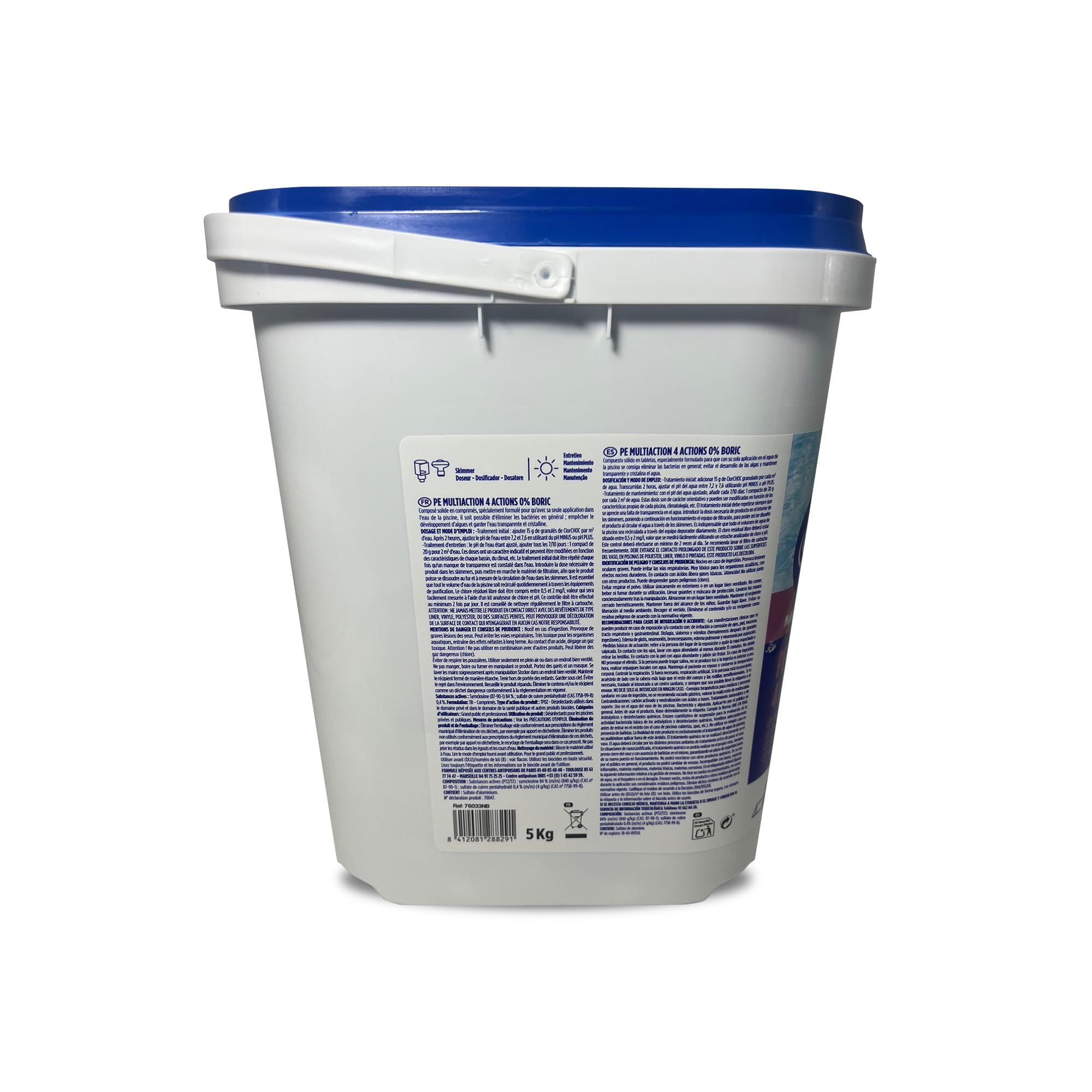 Gre 76033NB - Trattamento 4 Azioni, Zero Borico, Pastiglie 20gr - 5kg