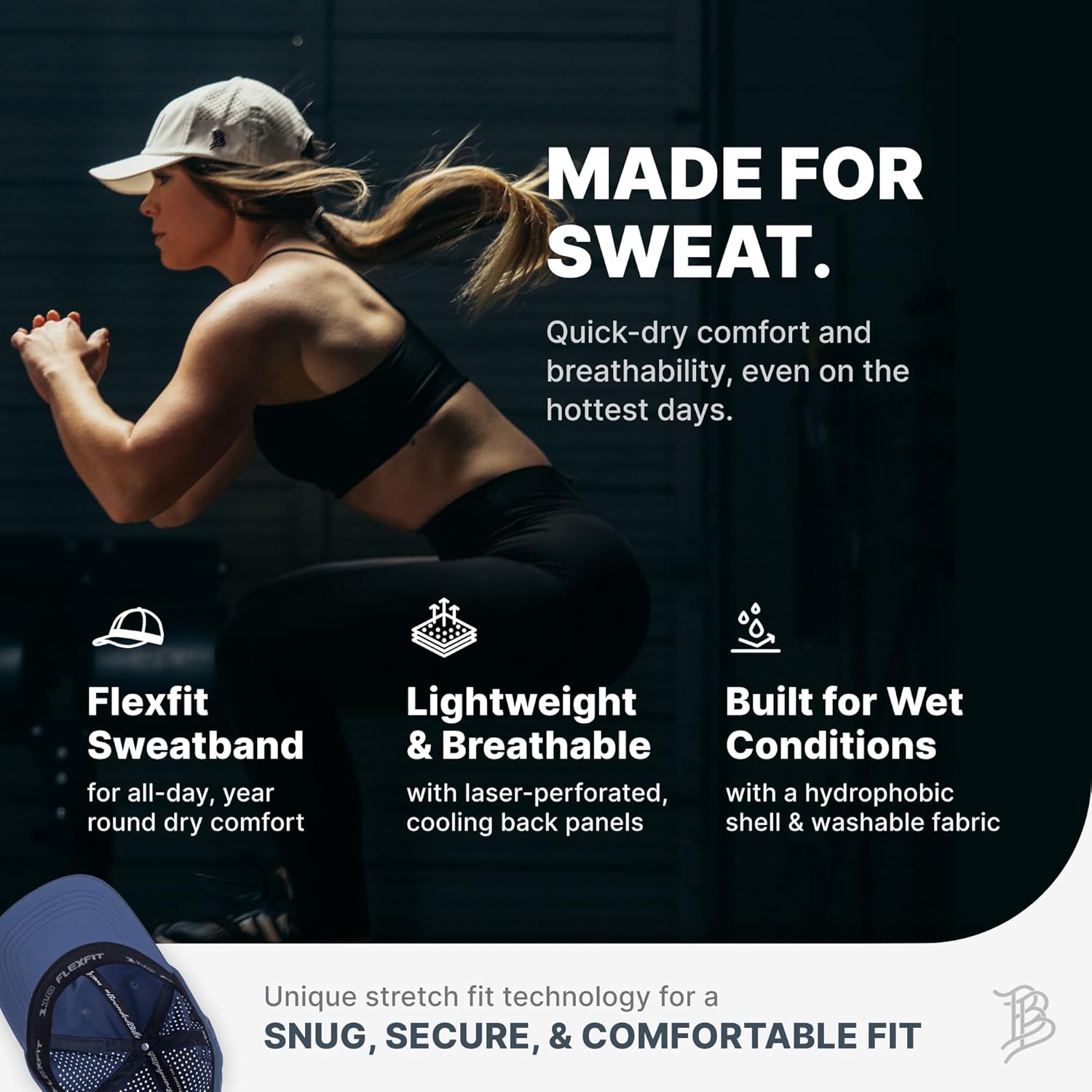 Branded Bills Officially Licensed x Arizona Wildcats Performance Dad Hat Collection Arizona Cats Script PVC - Image 5