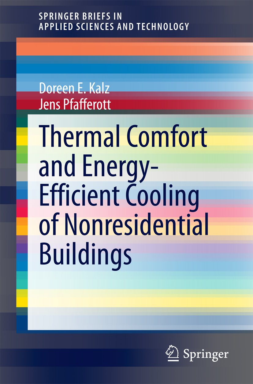 Cooling of Nonresidential Buildings : livre confort thermique et économie énergie climatisation