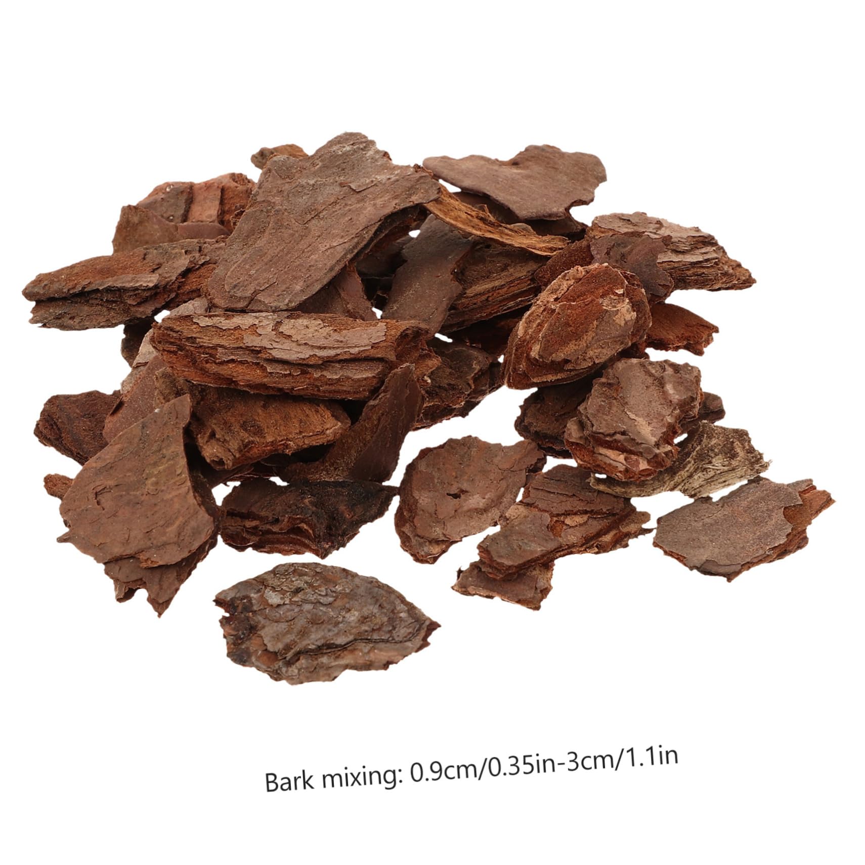 Veemoon 1 Pack Mountainscape Accessories Tree Bark Branch Accents Rustic Bark Model Material for Diorama Scenery Supplies